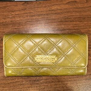 Gently used Marc Jacob’s olive green envelope style wallet